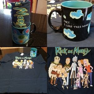 Rick And Morty Mug & Tshirt Set